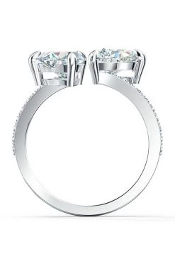 Γυναικεία Δαχτυλίδια Swarovski - Δαχτυλίδι ATTRACT SOUL ασημί -Swarovski Sales Store unnamed file 1068