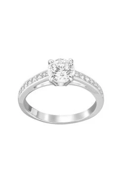 Γυναικεία Δαχτυλίδια Swarovski - Δαχτυλίδι ATTRACT ασημί