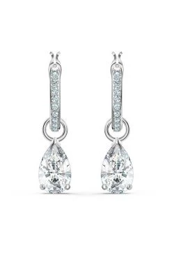 Γυναικεία Swarovski - Σκουλαρίκια ATTRACT ασημί -Swarovski Sales Store unnamed file 1167