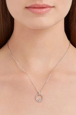 Γυναικεία Swarovski - Κολιέ Creativity Circle ασημί -Swarovski Sales Store unnamed file 1248