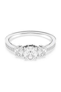 Γυναικεία Δαχτυλίδια Δαχτυλίδι Swarovski Attract Trilogy ασημί