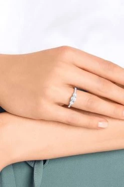 Γυναικεία Δαχτυλίδια Δαχτυλίδι Swarovski Attract Trilogy ασημί -Swarovski Sales Store unnamed file 1254