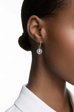 Γυναικεία Σκουλαρίκια Swarovski Sparkling ασημί -Swarovski Sales Store unnamed file 1287