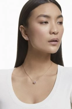 Γυναικεία Σετ Κολιέ και σκουλαρίκια Swarovski Κολιέ και σκουλαρίκια Swarovski βρώμικο ροζ -Swarovski Sales Store unnamed file 139