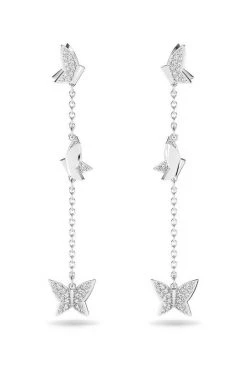 Γυναικεία Σκουλαρίκια Swarovski ασημί