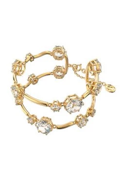 Γυναικεία Βραχιόλια Βραχιόλι Swarovski χρώμα: χρυσαφί -Swarovski Sales Store unnamed file 1734