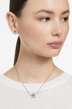 Γυναικεία Κολιέ Swarovski ασημί -Swarovski Sales Store unnamed file 1872