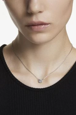 Γυναικεία Κολιέ Swarovski ασημί -Swarovski Sales Store unnamed file 1880