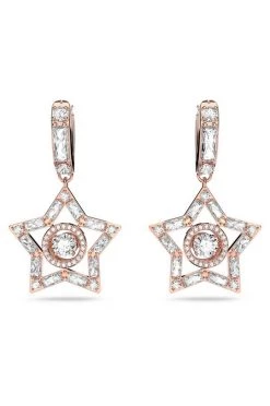Γυναικεία Swarovski - Σκουλαρίκια Stella χρυσαφί