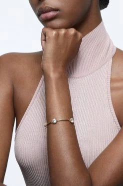 Γυναικεία Βραχιόλια Swarovski - Βραχιόλι Constella χρυσαφί -Swarovski Sales Store unnamed file 230