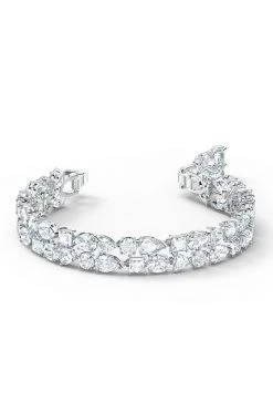 Γυναικεία Βραχιόλια Swarovski - Βραχιόλι TENNIS DLXMC ασημί -Swarovski Sales Store unnamed file 287