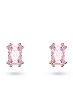 Γυναικεία Σκουλαρίκια Swarovski ροζ