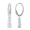 Γυναικεία Swarovski - Σκουλαρίκια ATTRACT TRILOGY ασημί -Swarovski Sales Store unnamed file 308