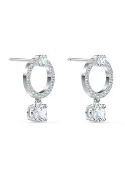 Γυναικεία Swarovski - Σκουλαρίκια ATTRACT ασημί -Swarovski Sales Store unnamed file 334