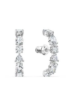 Γυναικεία Swarovski - Σκουλαρίκια TENNIS DLXMC ασημί