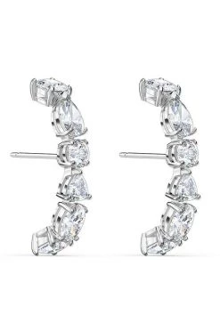 Γυναικεία Swarovski - Σκουλαρίκια TENNIS DLXMC ασημί -Swarovski Sales Store unnamed file 338
