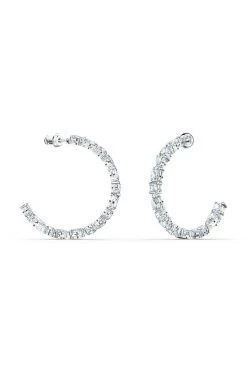 Γυναικεία Swarovski - Σκουλαρίκια TENNIS DLXMC ασημί