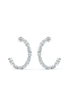 Γυναικεία Swarovski - Σκουλαρίκια TENNIS DLXMC ασημί -Swarovski Sales Store unnamed file 345