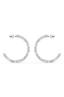 Γυναικεία Swarovski - Σκουλαρίκια TENNIS DLXMC ασημί -Swarovski Sales Store unnamed file 346
