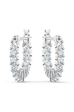 Γυναικεία Swarovski - Σκουλαρίκια VITTORE ασημί -Swarovski Sales Store unnamed file 350