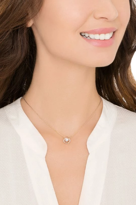 Γυναικεία Swarovski - Κολιέ Sparkling Dance χρυσαφί 5 Γυναικεία Swarovski - Κολιέ Sparkling Dance χρυσαφί - Image 3