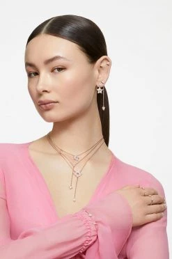 Γυναικεία Κολιέ Swarovski χρυσαφί -Swarovski Sales Store unnamed file 542