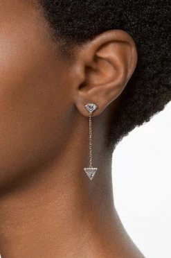 Γυναικεία Σκουλαρίκια Swarovski ασημί -Swarovski Sales Store unnamed file 562