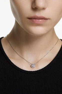 Γυναικεία Κολιέ Swarovski ασημί -Swarovski Sales Store unnamed file 637
