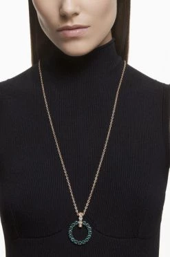 Γυναικεία Κολιέ Swarovski πράσινο -Swarovski Sales Store unnamed file 691