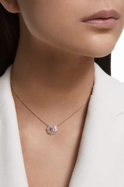 Γυναικεία Κολιέ Swarovski βρώμικο ροζ -Swarovski Sales Store unnamed file 727