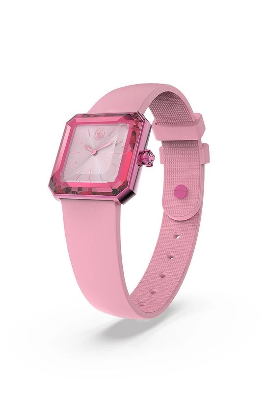 Γυναικεία Ρολόγια Ρολόι Swarovski χρώμα: ροζ 4 Γυναικεία Ρολόγια Ρολόι Swarovski χρώμα: ροζ - Image 2