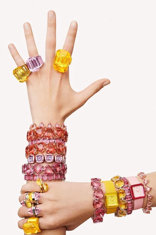 Γυναικεία Ρολόγια Ρολόι Swarovski χρώμα: ροζ 7 Γυναικεία Ρολόγια Ρολόι Swarovski χρώμα: ροζ - Image 5