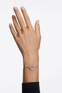 Γυναικεία Βραχιόλια Swarovski - Βραχιόλι Una ασημί -Swarovski Sales Store unnamed file 845